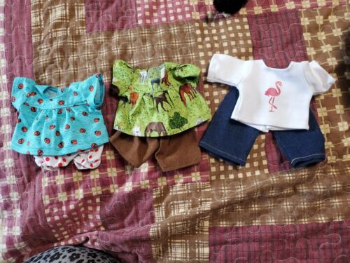 Waldorf Bamboletta Picco Doll Outfits, You Get All 3