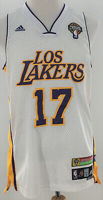Adidas Nba Los Angeles Lakers Andrew Bynum Basketball Jersey Latin Nights Small