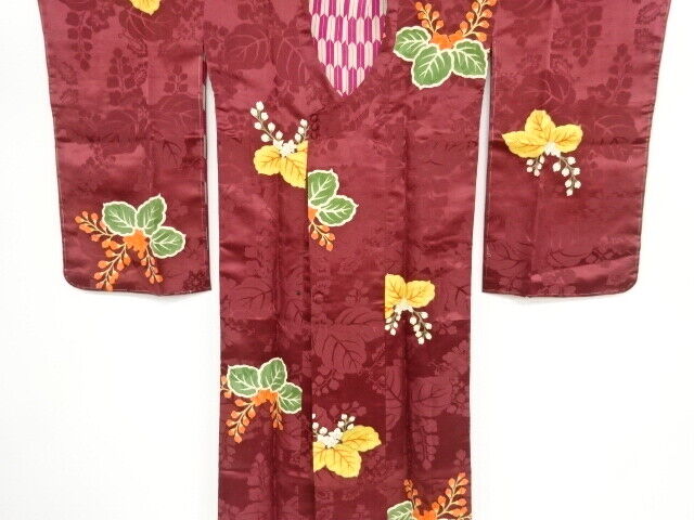 77044# Japanese Kimono / Antique Michiyuki Coat / Paulownia