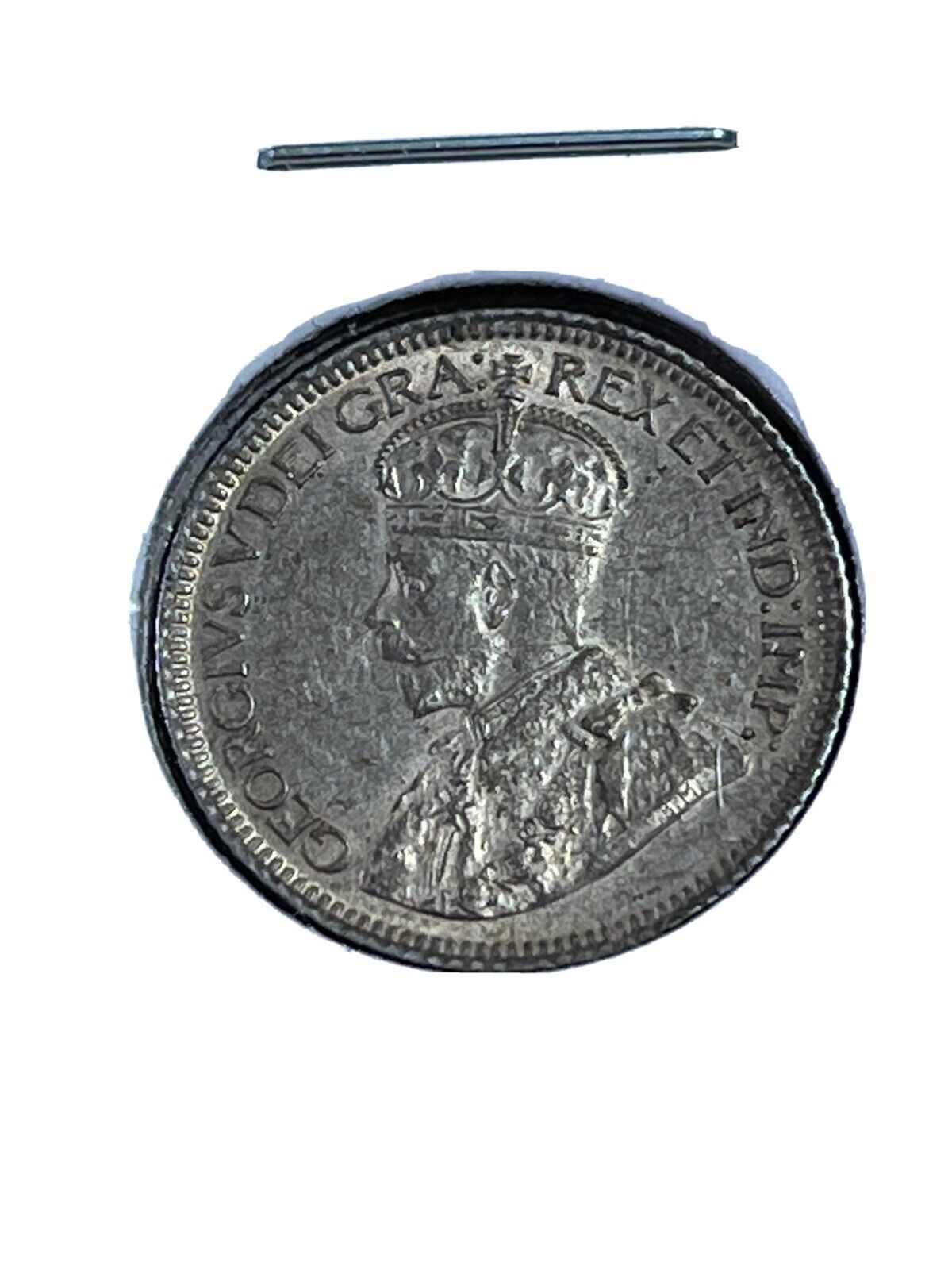 1930 Canada 10 Cents Silver Coin