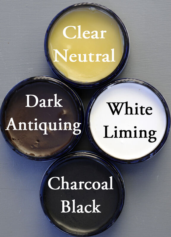 Chalk Furniture Paint Wax Natural Wax Choose From 4 Colors In 8 Oz Jar