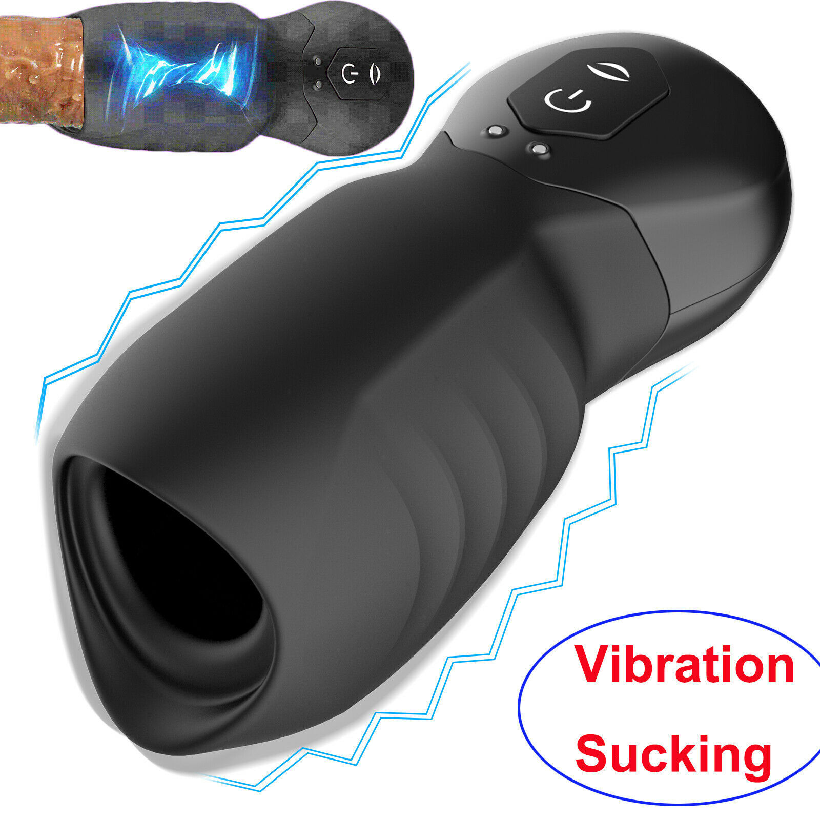 Automatic Sucking Handsfree Male Masturbaters Cup Stroker Adult Sex Toys For Men