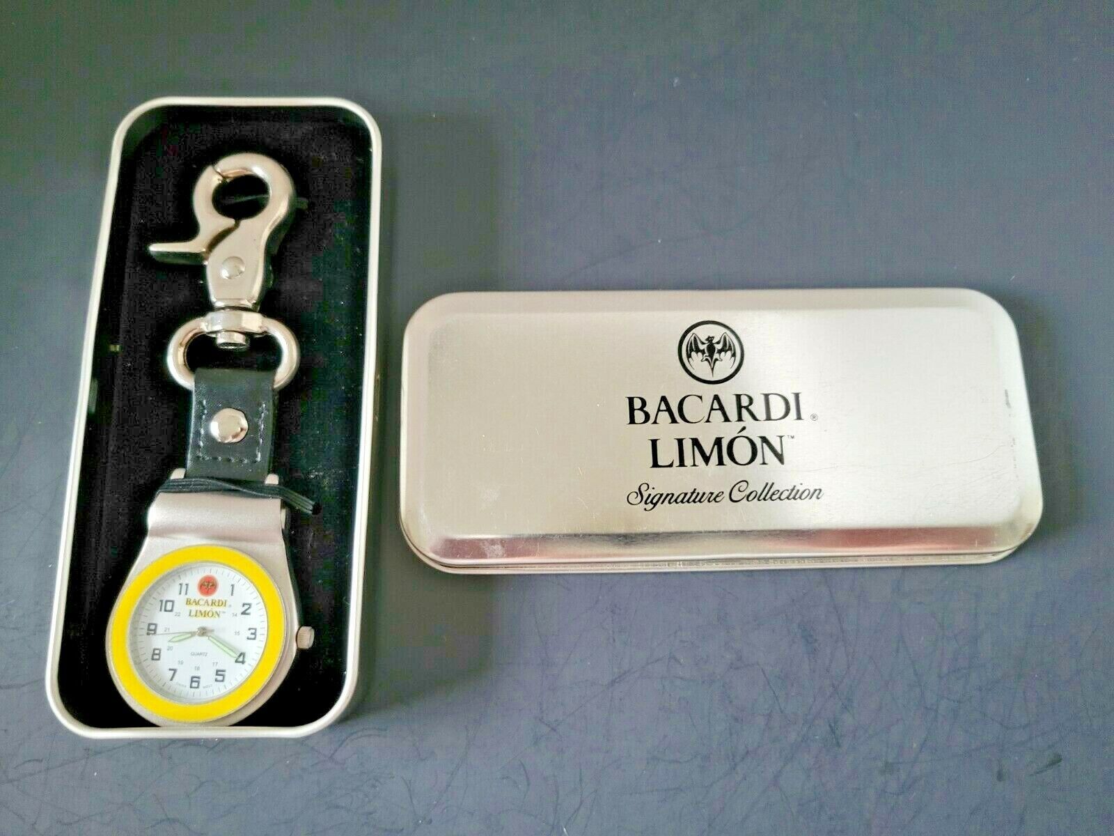 Signature Collection Bacardi Limon Bat Device Pocket Watch In Original Container