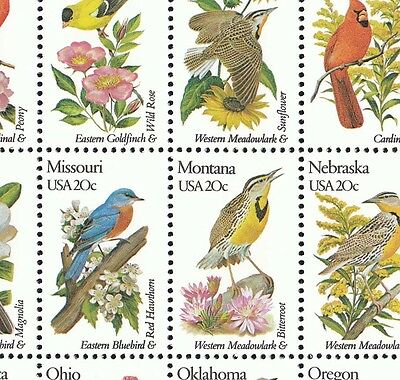 1953-2002     Birds & Flowers  M  Nh Full Sheet Of 50   Special Sale @ Face