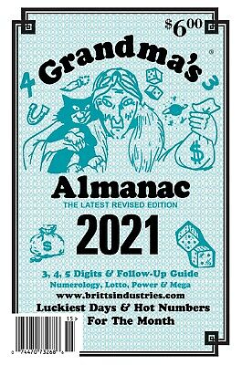 2021 Grandma's Almanac - Lottery Book - Dream Book - Numerology Book - Lottery