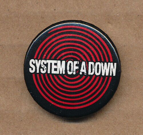 System Of A Down Hypnotize Rare Promo Button Set '05