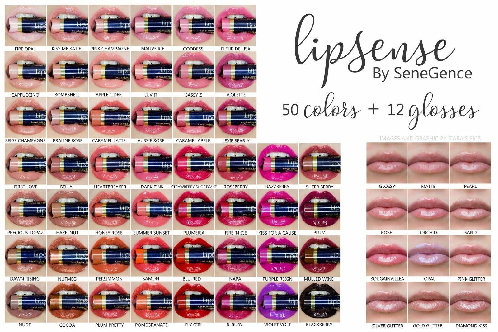 New Authentic Lipsense Liquid Lipsticks & Glosses - Full Size Sealed Ships Free!