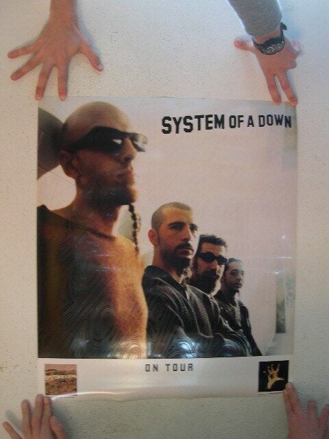 System Of A Down Poster Band Shot On Tour