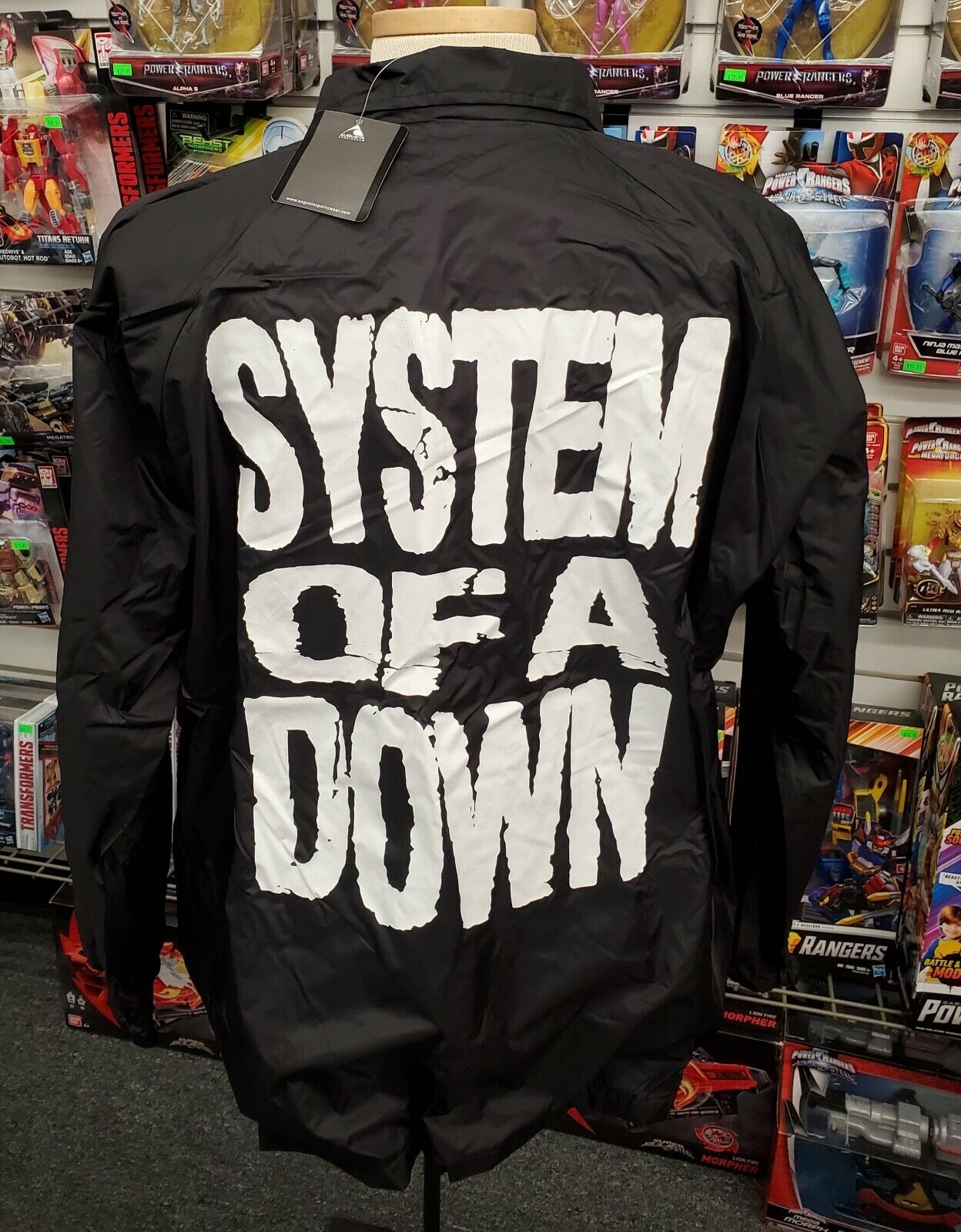 Vintage System Of A Down Tour Jacket Augusta Adult Xxl 2xl Nwt Nos 1990's Rare