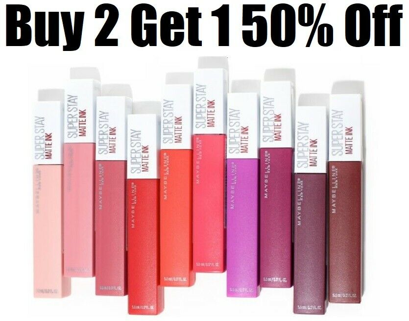 Maybelline Superstay Matte Ink Liquid Lipstick (all Shades You Choose)