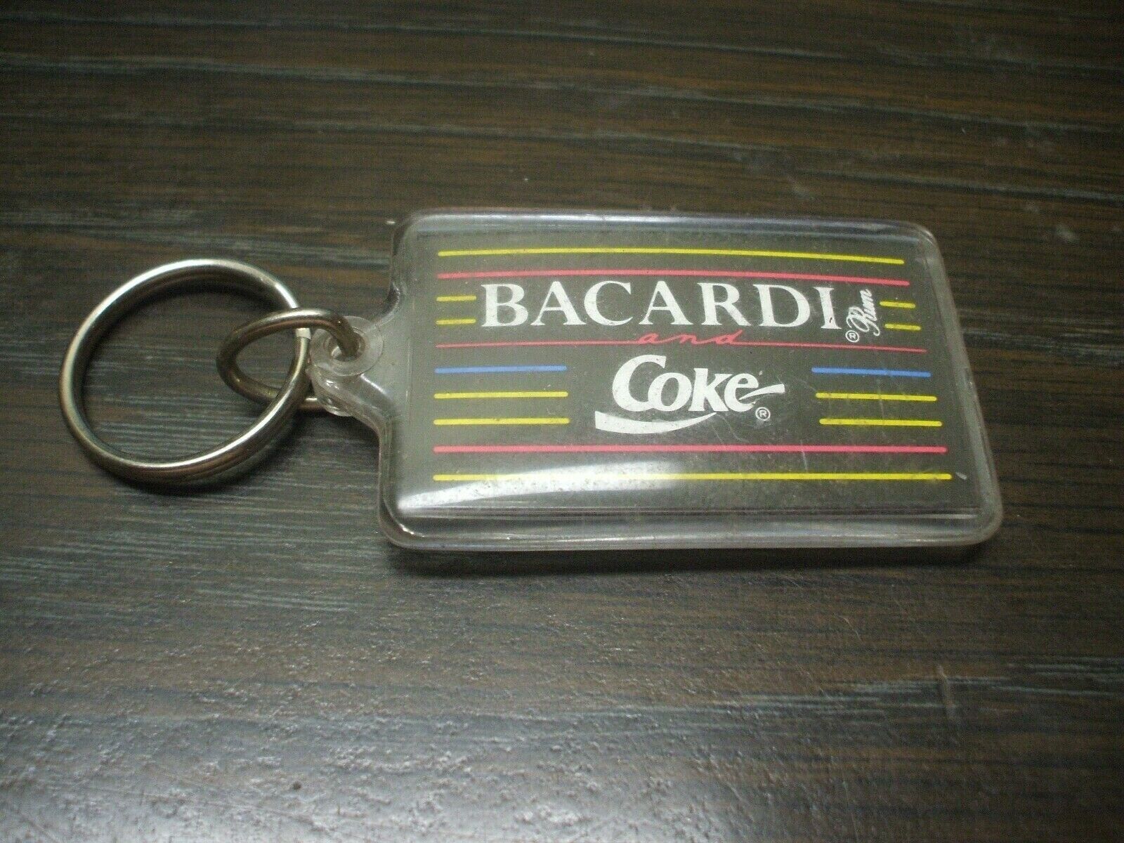 Bacardi And Coke Keychain