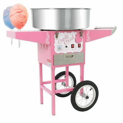 Funtime Ft1000 Commercial Candy Cloud Cotton Hard Candy Machine Floss Maker Cart