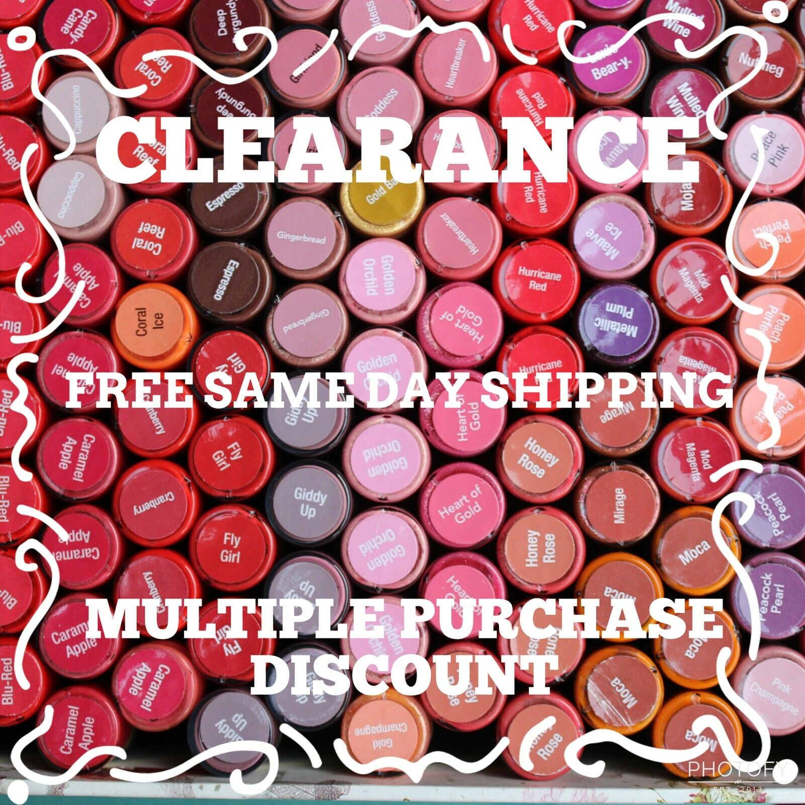 Clearance!! Lipsense Long Lasting Liquid Lip Color - Low Prices!! Same Day Ship!
