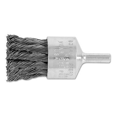 Straight Cup Knot End Brushes, Carbon Steel, 1" X 0.02" Advance Brush Pferd