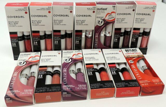 Buy3 Get1 Free(add 4) Covergirl Outlast All Day Lipcolor Lipstick (choose Shade)