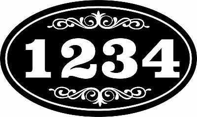 Personalized House Address Sign Plaque Aluminum Won't Fade, Peel Or Chip 7"x12"